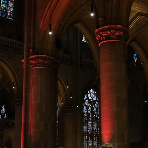 Farbenspiel im Mariendom Linz