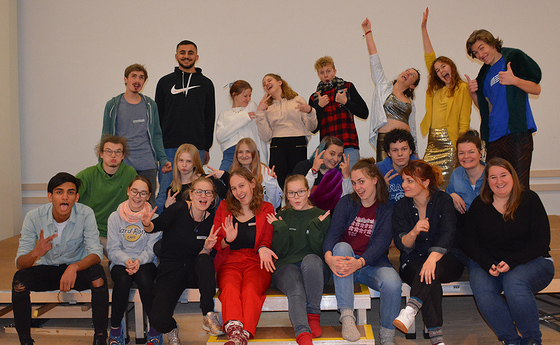 Die Theatergruppe freut sich auf die Premiere am 8. März im Grünen Anker