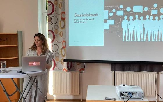 Barbara Blaha, Sozialstammtisch 22. Mai 2022