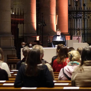 Blick ins Publikum bei der Langen Nacht der Kirchen 2021