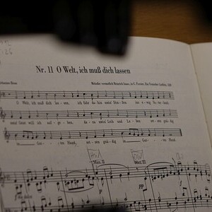 Noten am Notenpult