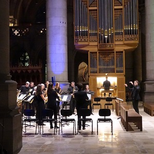 SAX12 und Gerhard Raab an der Chororgel