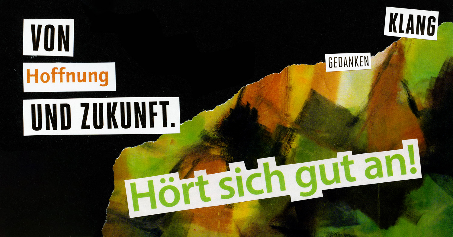Collage zu HOFFNUNG:LEBEN