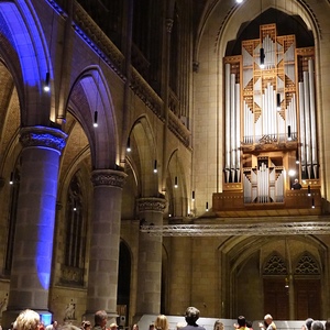 Standing Ovations vom ORGEL.SOMMER-Publikum bei DOMINANT mit Domorganist Wolfgang Kreuzhuber