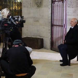 ORF-Dreharbeiten für das Religionsmagazin Orientierung anlässlich 100 Jahre Mariendom