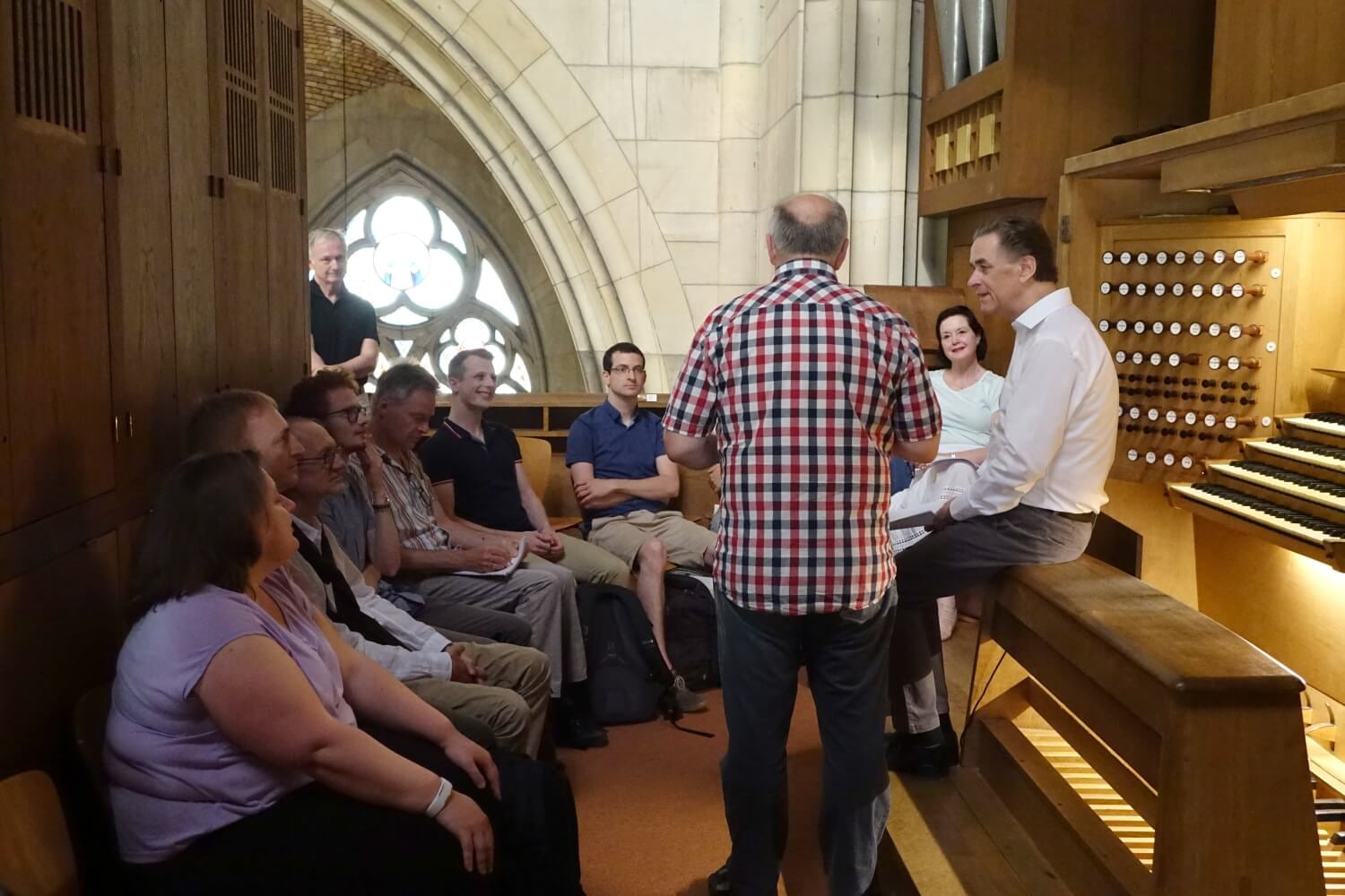 ORGEL.SEMINAR mit Ben van Oosten an der Rudigierorgel am 6. Juli 2019