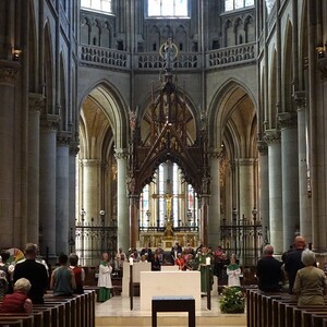 Aufführung von Wolfgang Kreuzhubers Messe in g im Mariendom Linz