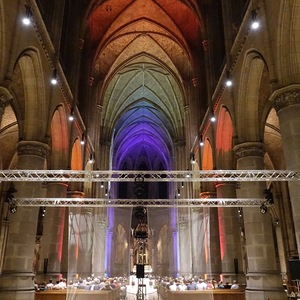 Farbenspiel im Mariendom Linz