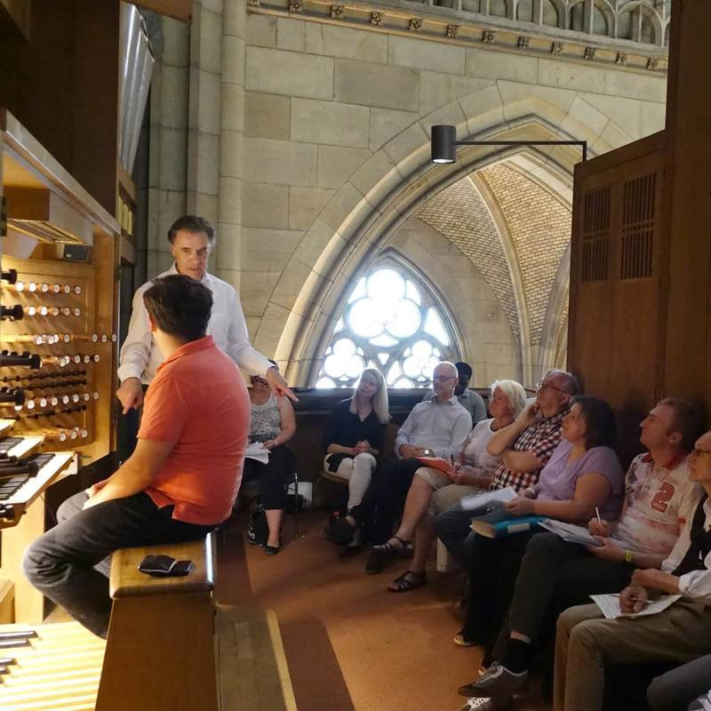 ORGEL.SEMINAR mit Ben van Oosten an der Rudigierorgel am 6. Juli 2019