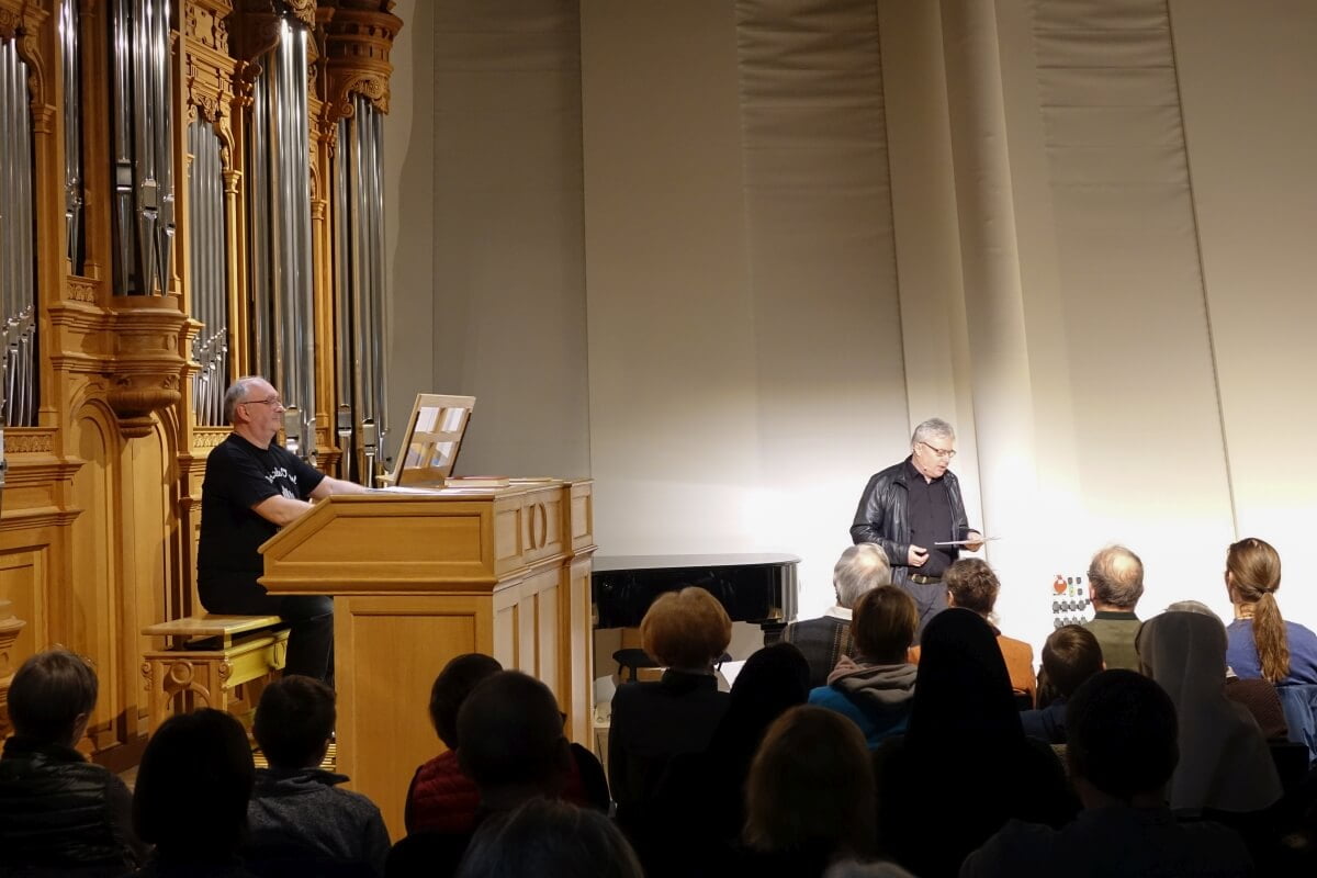 Wolfgang Kreuzhuber und Rudolf Habringer bei „Pleno Organo“