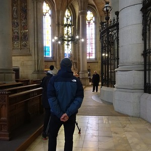 ORF-Dreharbeiten für das Religionsmagazin Orientierung anlässlich 100 Jahre Mariendom