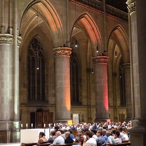 Blick in den Mariendom Linz