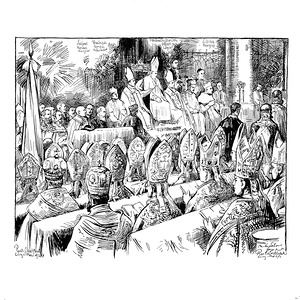 Pontifikalamt am 1. Mai 1924