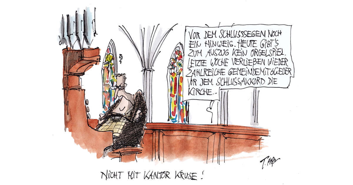 Nicht mit Kantor Kruse!