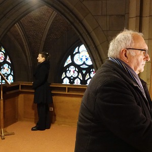 Susanne Thielemann und Domorganist Wolfgang Kreuzhuber