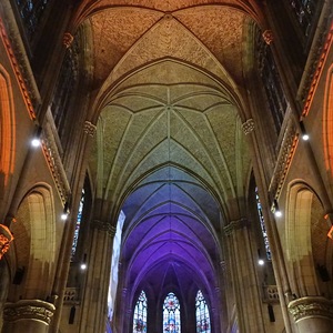 Farbenspiel im Mariendom Linz