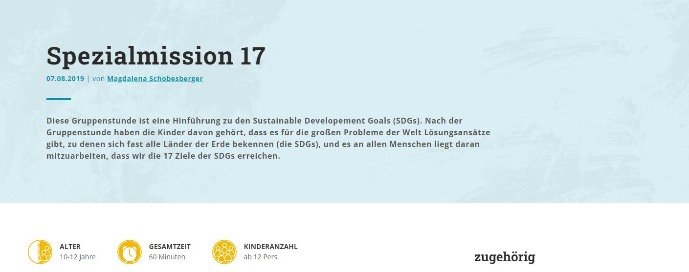 Spezialmission 17
