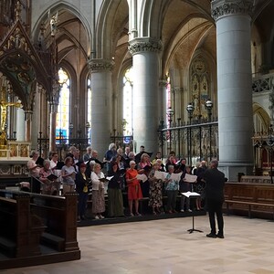 Aufführung von Wolfgang Kreuzhubers Messe in g im Mariendom Linz