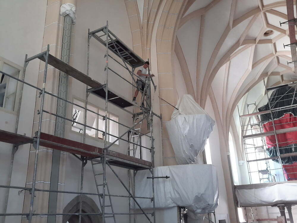 Kirchensanierung
