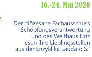 Laudato Si´-Woche von 16.-22.5.2020