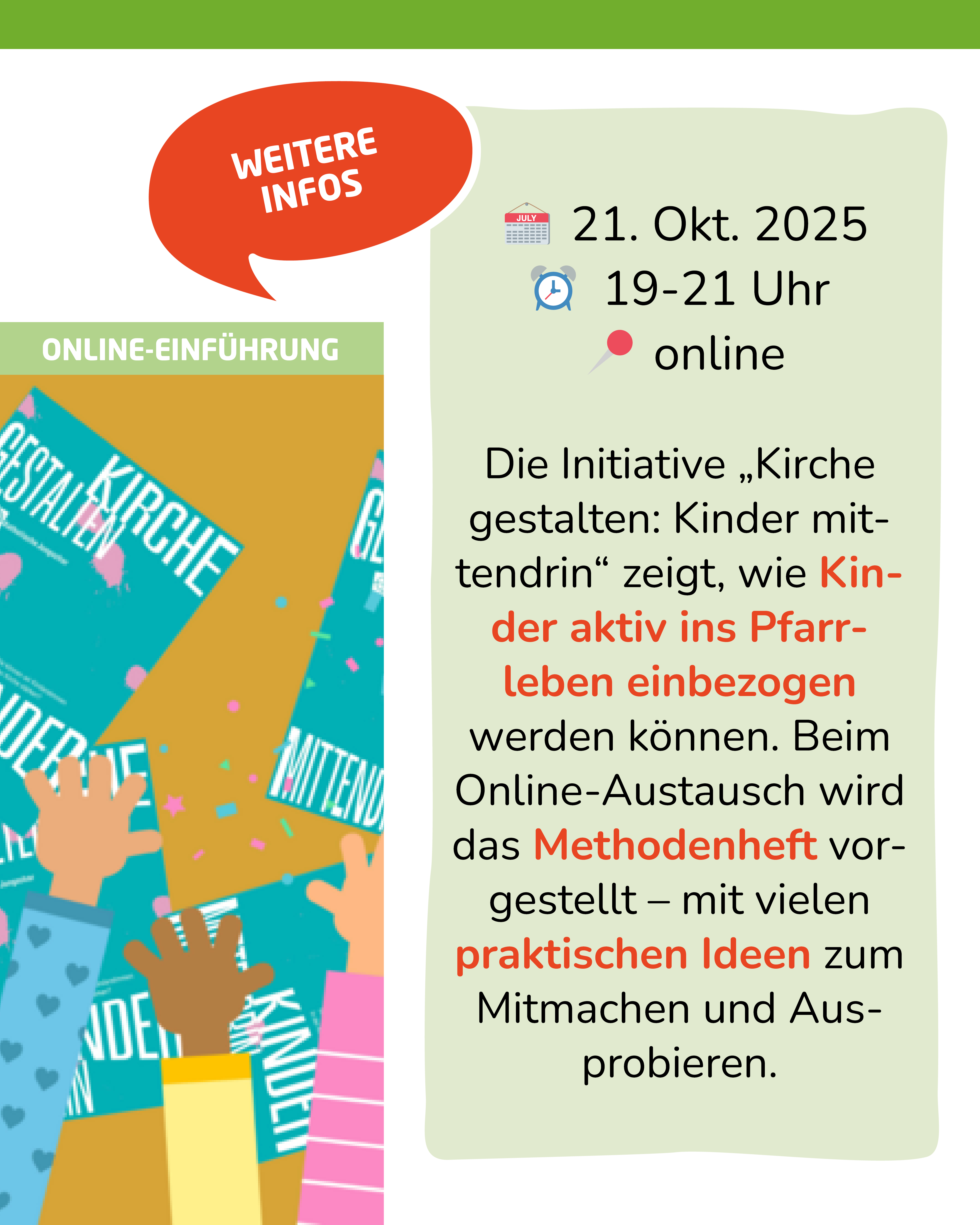 Initiative 'Kirche gestalten: Kinder mittendrin'