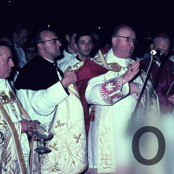 Weihe der Rudigierorgel im Mariendom Linz am 7. Dezember 1968 (Foto: Diözesanarchiv Linz)