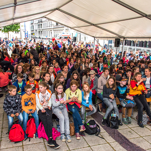 JuMiläum – Großes Kinderfest zu 70 Jahre Jungschar in Linz1.500 MinistrantInnen, Jungscharkinder und GruppenleiterInnen feierten am Samstag, 20. Mai 2017 den 70. Geburtstag der Katholischen Jungschar in der Linzer Innenstadt. Der gemeinsame Gottesdi