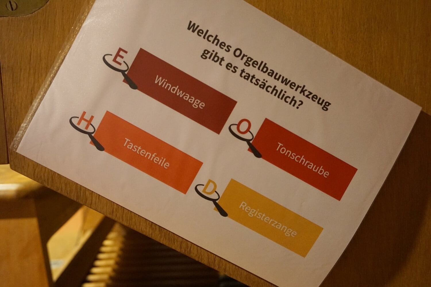 ORGEL.RÄTSELRALLYE