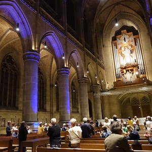 Standing Ovations vom ORGEL.SOMMER-Publikum bei DOMINANT mit Domorganist Wolfgang Kreuzhuber