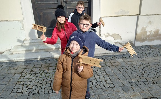 Ratschen in der Pfarre Parndorf