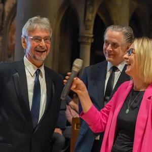 Brett Leighton und Ben van Oosten im Gespräch mit Martina Noll