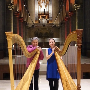 Duo Virtuose Harfenisten (Werner Karlinger und Martina Rifesser)