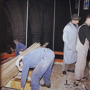 Bau der Rudigierorgel (1968)