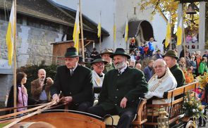 Leonhardiritt mit Bischof em. Aichern in Desselbrunn