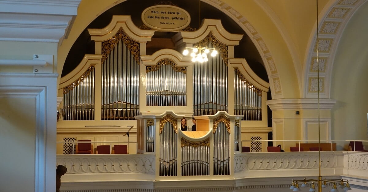 West-Orgel in der Martin-Luther-Kirche