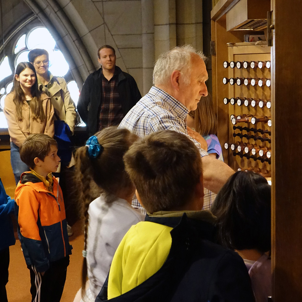 Orgelführung an der Rudigierorgel mit Domorganist Wolfgang Kreuzhuber