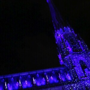 Linzer Mariendom im Lichterkleid