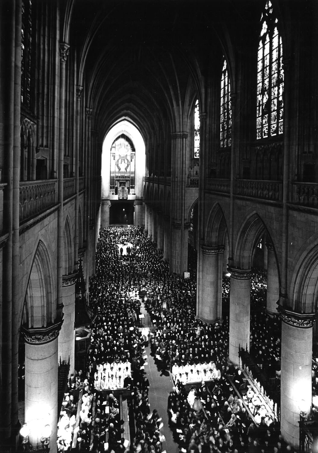 Große Marienfeier 1968 im Mariendom Linz
