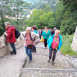Aufstieg zur Churburg Schluderns