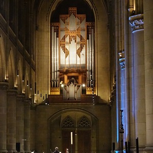 musica sacra – musik in linzer kirchen: Bruckner-Resonanzen mit Domorganist Wolfgang Kreuzhuber und Manuel Klein