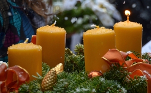 Adventkranzsegnung in der Berufsbildende Schulen Kirchdorf