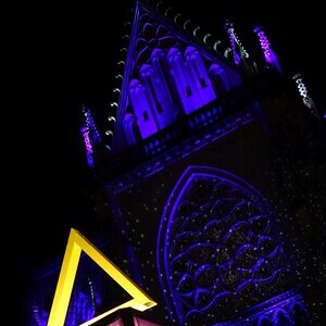 Linzer Mariendom im Lichterkleid