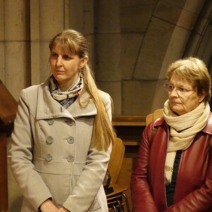 Weiterbildung für Domführer:innen an der Rudigierorgel mit Domorganist Wolfgang Kreuzhuber / © Dommusikverein Linz/Stefanie Petelin Weiterbildung für Domführer:innen an der Rudigierorgel mit Domorganist Wolfgang Kreuzhuber
