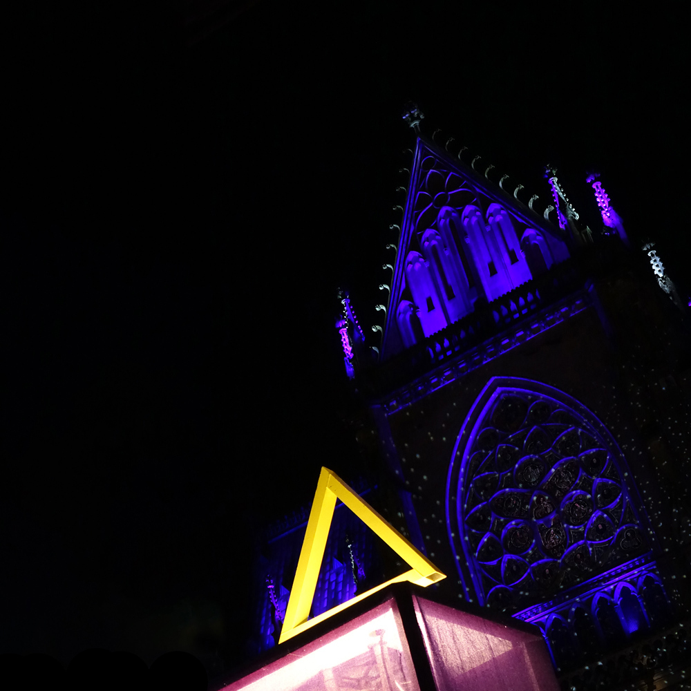 Linzer Mariendom im Lichterkleid