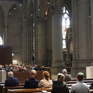 ORGEL.LITURGIE im Mariendom Linz: Ein Krebs im Kittel!