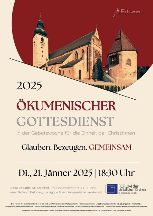 in der Gebetswoche für die Einheit der Christ:innen