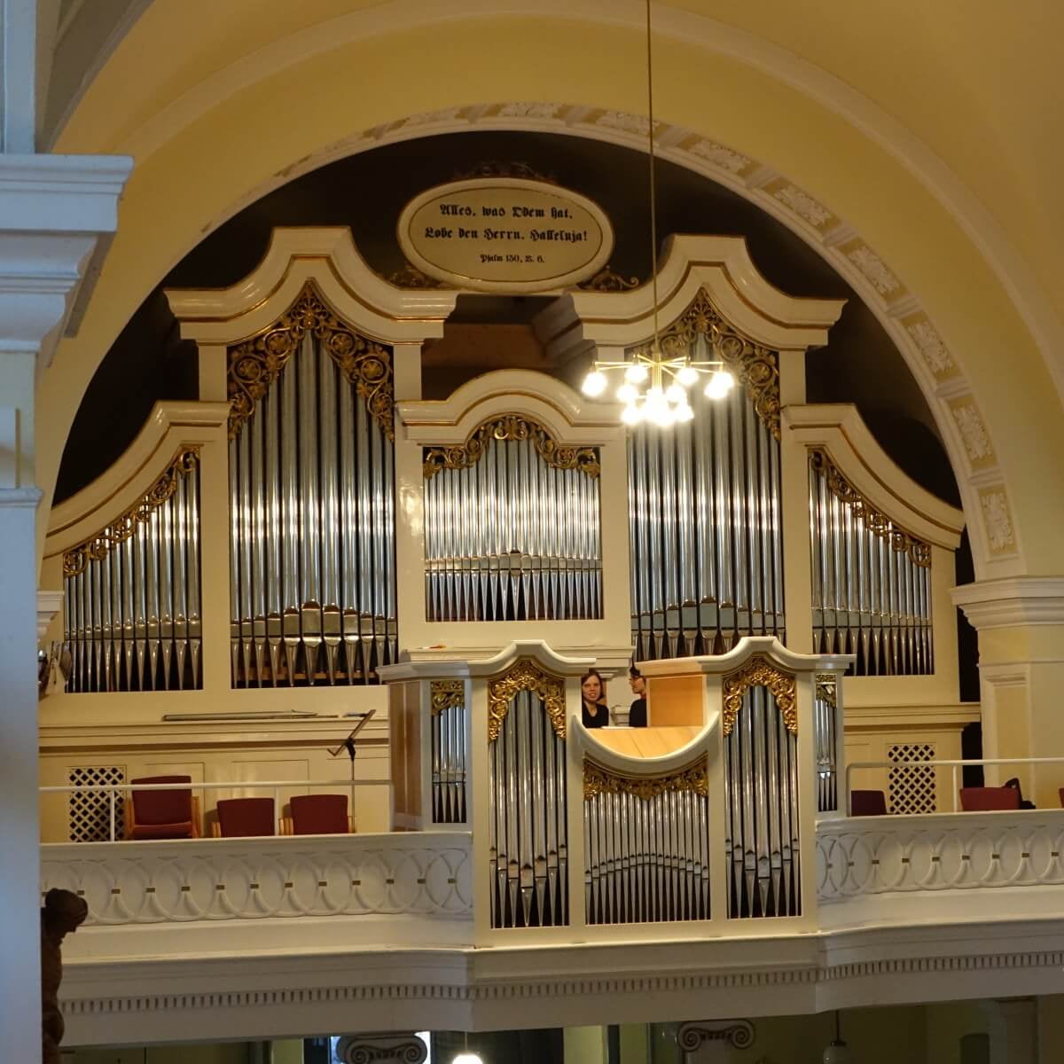 West-Orgel in der Martin-Luther-Kirche
