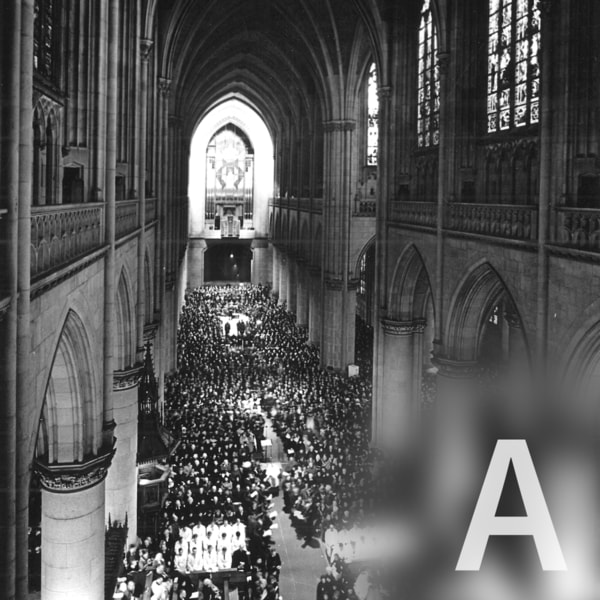 Weihe der Rudigierorgel im Mariendom Linz 1968 (Foto: Diözesanarchiv Linz)