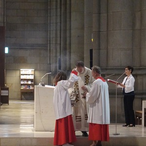 ORGEL.LITURGIE im Mariendom Linz: Ein Krebs im Kittel!