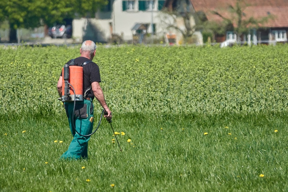 Bauer am Feld